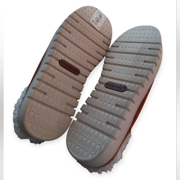 Vionic 9.5 Mule Clog Orthotic Arch Support Brown Suede Farmhouse Cottagecore - Picture 6 of 7